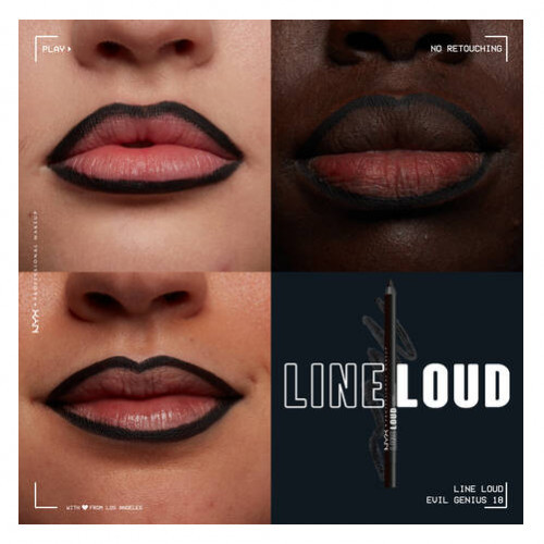 NYX Professional Makeup Line Loud Longwear Lip Liner Goal Crusher