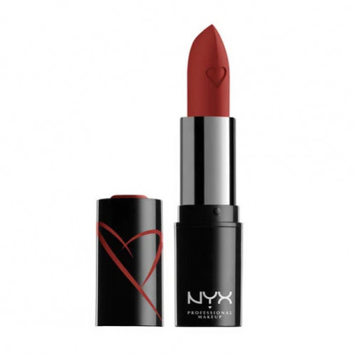 Photos - Lipstick & Lip Gloss NYX Professional Makeup Shout Loud Satin Lipstick Hot in Here 