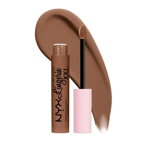 NYX Professional Makeup Lip Lingerie XXL Matte Liquid Lipstick Hot Caramelo