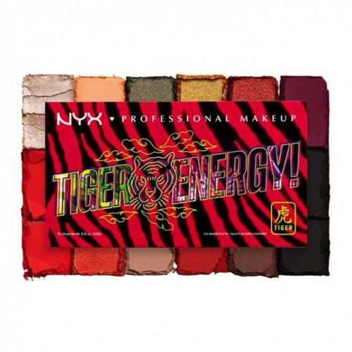 NYX Professional Makeup Tiger Energy! Eye Shadow Palette 12x0.85g