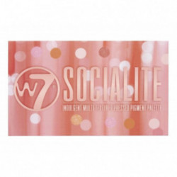 W7 Cosmetics Socialite Pressed Pigment Palette 17g