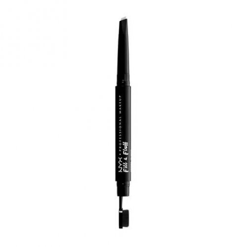 Photos - Eye / Eyebrow Pencil NYX Professional Makeup Fill&Fluff Eyebrow Pomade Pencil Clear 