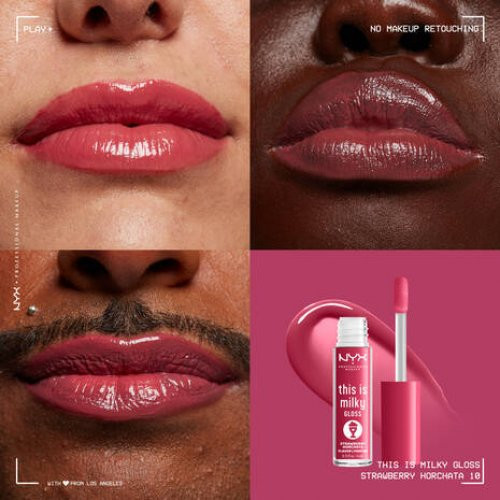 NYX Professional Makeup This Is Milky Gloss Vegan Lip Gloss 4ml