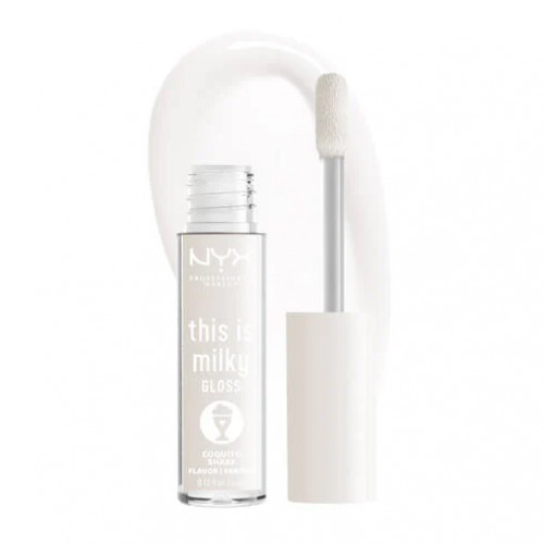 Photos - Lipstick & Lip Gloss NYX Professional Makeup This Is Milky Gloss Vegan Lip Gloss Coquito Shake 