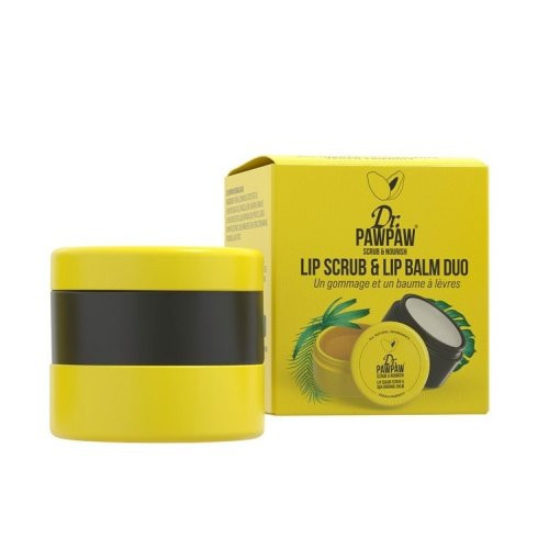 Photos - Facial / Body Cleansing Product Dr. PawPaw Dr.PAWPAW Lip Scrub and Nourish Balm Duo 16g 