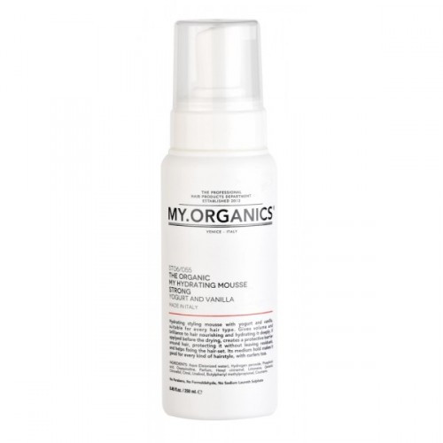 Photos - Hair Styling Product My.Organics Hydrating Hair Mousse Strong