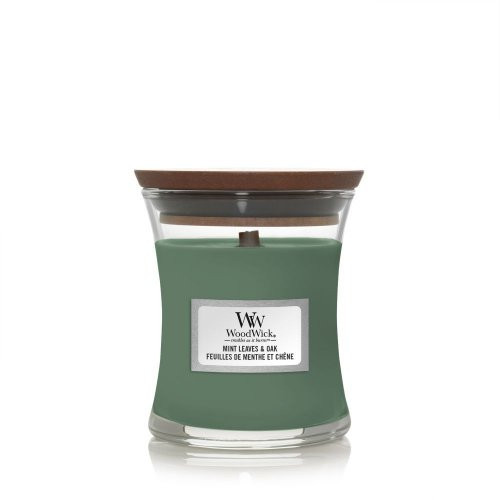 WoodWick Mint Leaves & Oak Candle Heartwick