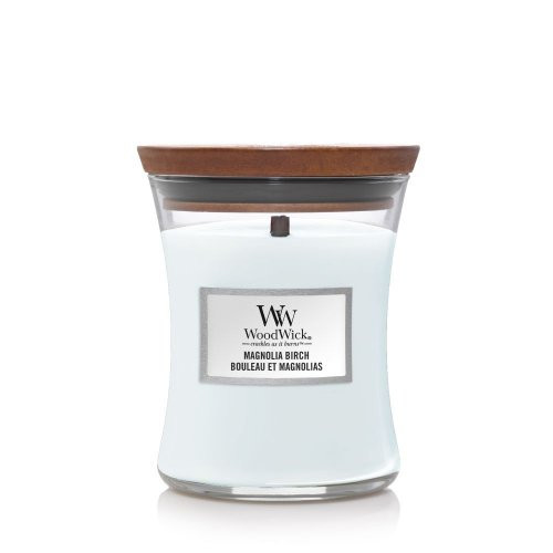 WoodWick Magnolia Birch Candle Heartwick