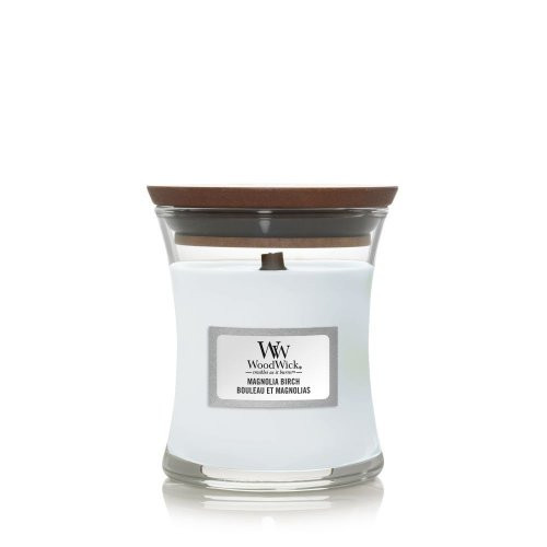 WoodWick Magnolia Birch Candle Heartwick