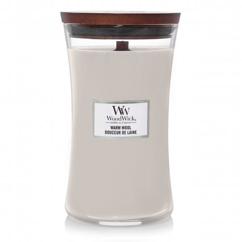 WoodWick Warm Wool Candle Heartwick