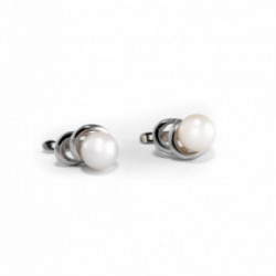 Nilly Silver Earrings With Pearls (Ag925) KS983314