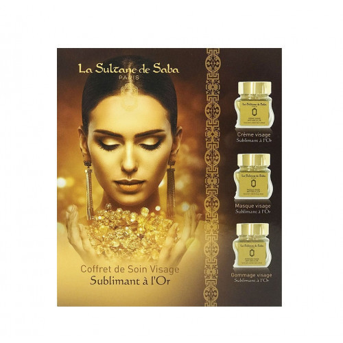 La Sultane De Saba 23 Carat Gold Facial Gift Set 50ml+50ml+50ml