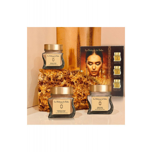 La Sultane De Saba 23 Carat Gold Facial Gift Set 50ml+50ml+50ml