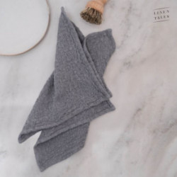 Linen Tales Linen Dishcloth Set of 2 Cafe Creme