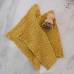 Linen Tales Linen Dishcloth Set of 2 Cafe Creme