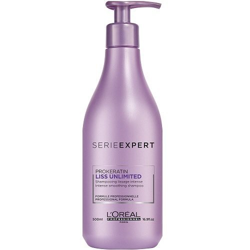 Photos - Hair Product LOreal L'Oréal Professionnel Liss Unlimited Unruly Hair Shampoo 500ml 