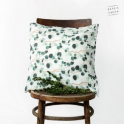 Linen Tales Linen Cushion Cover Martini Olive