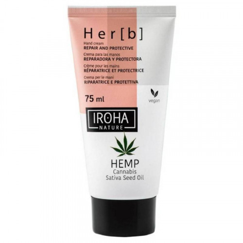 IROHA Repair & Protective Hand Cream With Cannabis Oil 75ml