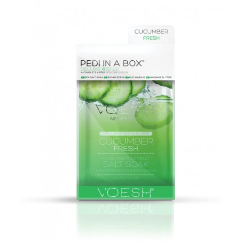 VOESH Pedi In A Box Deluxe 4in1 Cucumber Gift set