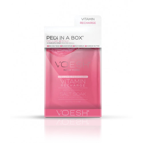 VOESH Pedi In A Box Deluxe 4in1 Vitamin Recharge Gift set