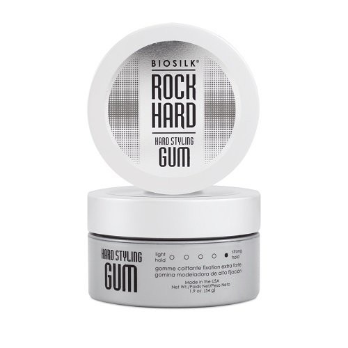 Biosilk Rock Hard Styling Strong Hold Hair Gum 54ml