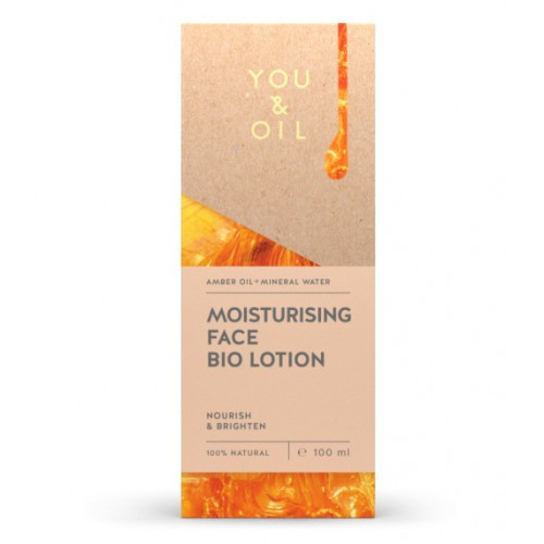 You&Oil Moisturising Face Bio Lotion With Amber Oil And Mineral Water 100ml