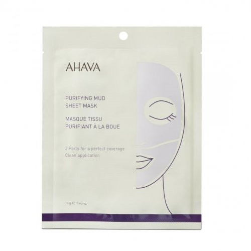 Photos - Facial Mask AHAVA Purifying Mud Sheet Mask 18g 