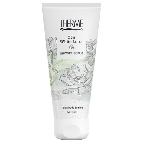 Therme Zen White Lotus Rice Shower Scrub 200ml