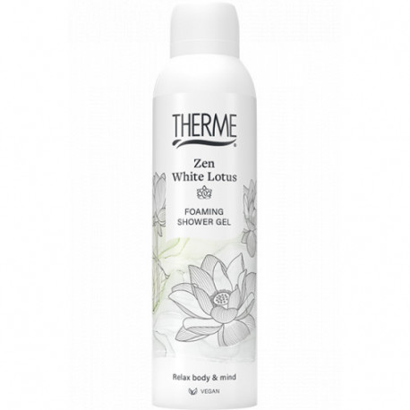 Therme Zen White Lotus Foaming Shower Gel 200ml