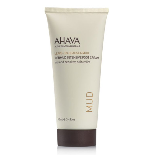 Photos - Cream / Lotion AHAVA Leave-On Deadsea Mud Intensive Foot Cream 100ml 