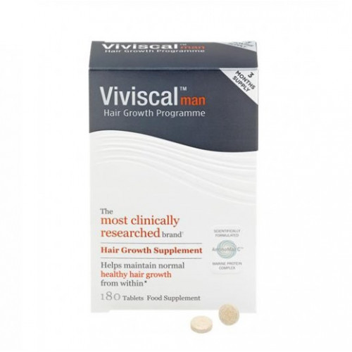 Viviscal Hair Growth Supplements For Men 60 caps.