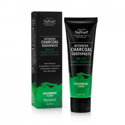ORALGEN NuPearl Activated Charcoal Toothpaste 113g