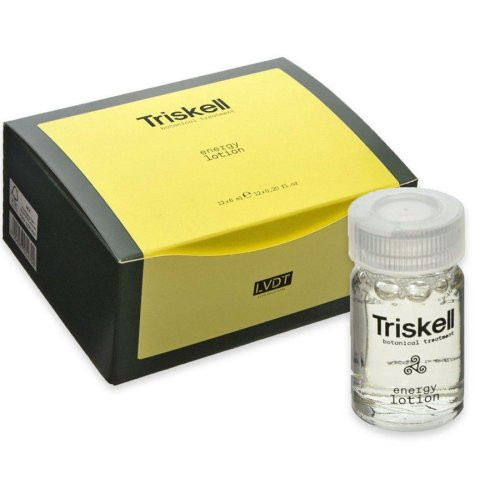 Triskell Botanical Treatment Anti Hair Loss Energy Lotion In Ampoules 12x6ml