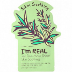 TONYMOLY I'm Real Tea Tree Sheet Mask Skin Soothing 21ml