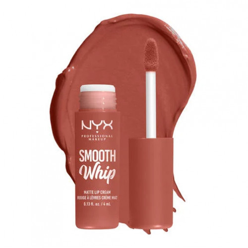 Photos - Lipstick & Lip Gloss NYX Professional Makeup Smooth Whip Matte Lip Cream Ultra-Smooth Vegan Lip 