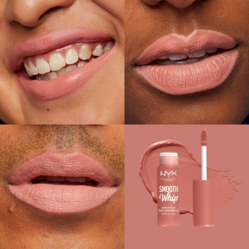 NYX Professional Makeup Smooth Whip Matte Lip Cream Ultra-Smooth Vegan Lip Cream 4ml