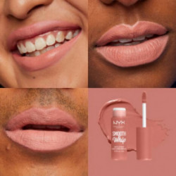 NYX Professional Makeup Smooth Whip Matte Lip Cream Ultra-Smooth Vegan Lip Cream 4ml