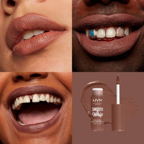 NYX Professional Makeup Smooth Whip Matte Lip Cream Ultra-Smooth Vegan Lip Cream 4ml