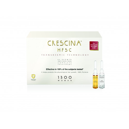 Crescina Transdermic Technology Complete Treatment 1300 Woman 20amp. (10+10)