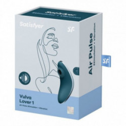 Satisfyer Vulva Lover 1 Air Pulse Stimulator + Vibration Blue
