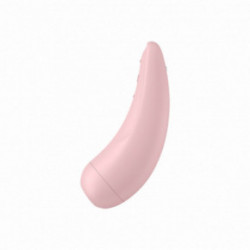 Satisfyer Curvy 2+ Air Pulse Stimulator + Vibration Pale Pink