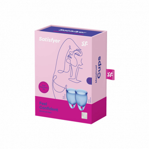 Satisfyer Feel Confident Menstrual Cups 2pcs