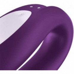 Satisfyer Double Joy Partner Vibrator Purple