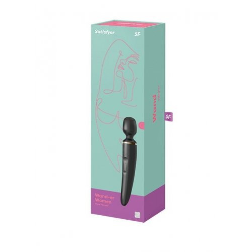 Satisfyer Satisfyer Wand-er Woman Wand Vibrator Black